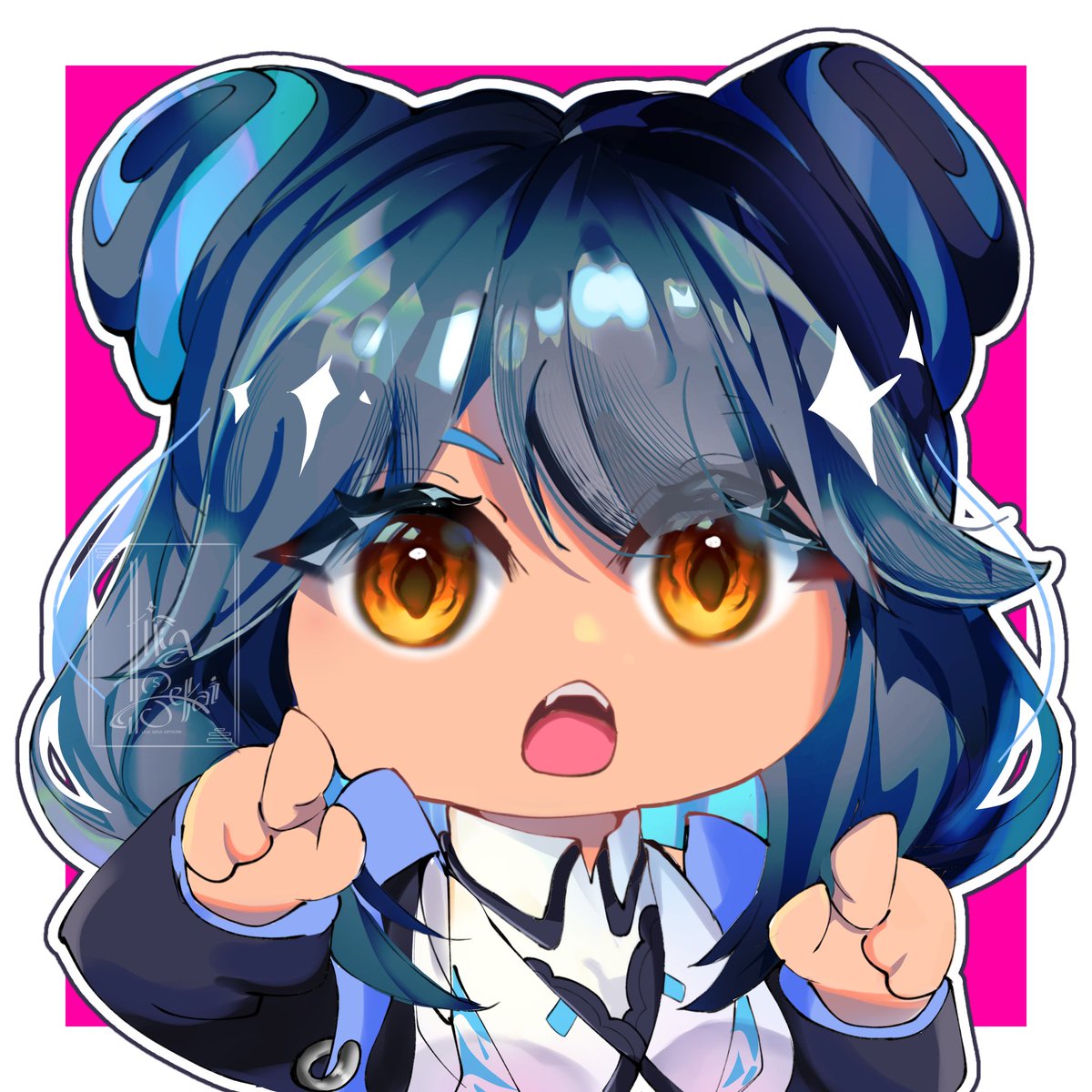 YuPavv's tweet photo. Its me and my virtual daughter jajaja. 
She’s a bit crazy.. https://t.co/2l8gRwCrH3