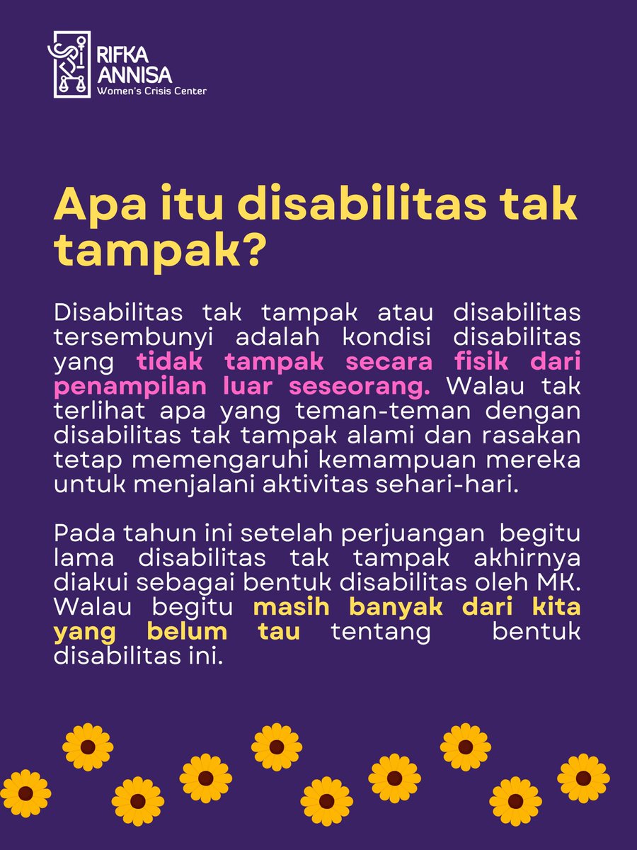 Rifka Annisa Women's Crisis Center tweet media