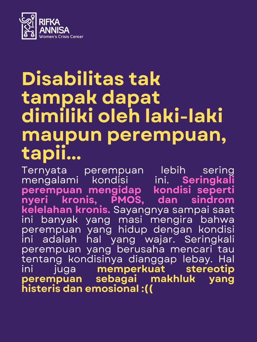 Rifka Annisa Women's Crisis Center tweet media