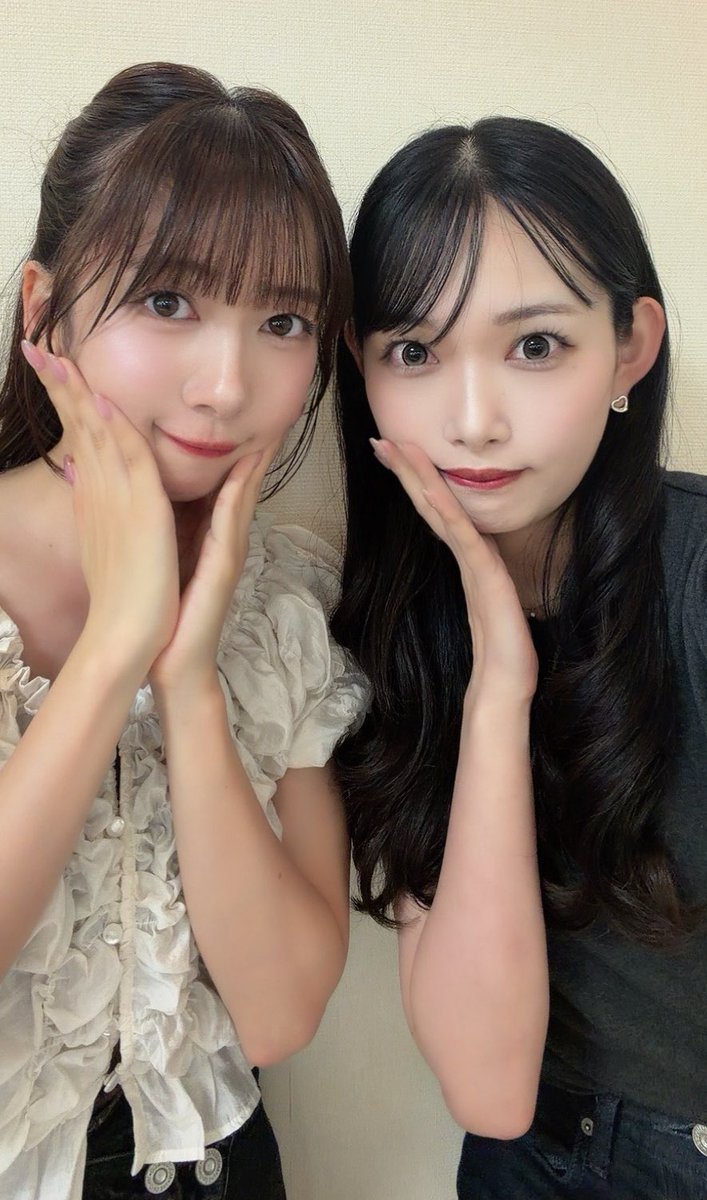 PassCode_nao's tweet photo. TIFで会えた、真山頑張ってるし頑張ろ~って思う、最前線走ってくれてる同い年、ありがたい存在なりかちゃん。 https://t.co/IXq5o89PkM