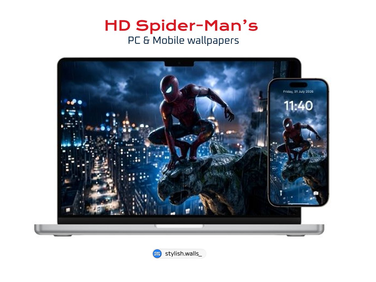 StylishWalls_'s tweet photo. HD Spider-Man's #wallpapers 🕸️🦸‍♂️✨

Download hear. 🔗⬇
https://t.co/Xw0cRDXnQB https://t.co/XulXJARPBd