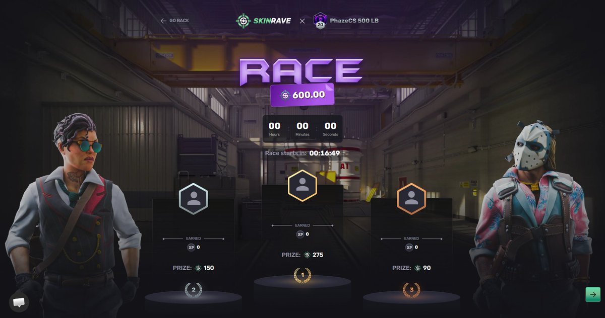 Phaze_CS's tweet photo. 🚨 FREE LEADERBOARD LIVE - https://t.co/B14X6lMaBC 🚨

🏆 600T Bi-Weekly Leaderboard is Ending in 14 Days Fully Free 🤑

💎 REWARDS
• Total 10% Deposit Bonus (5% site + 5% mine)
• OR 10T per 450k XP wager

🎉 30T GIVEAWAY 🎉
🏆 3 Winners — 10T Each

Requirements:
✅ Like & Retweet
✅ Follow Me
✅ Tag 2 Friends in Comments

Join here 👇
https://t.co/dOnwrDfxPB

Rolling in 48Hours
━━━━━━━━━━━━━━━

🌐 https://t.co/zNEDRbfWoP
💬 https://t.co/qJF7bMNOlE
🔴 https://t.co/Hzz0EUWZt6

Good luck Everyone 🍀