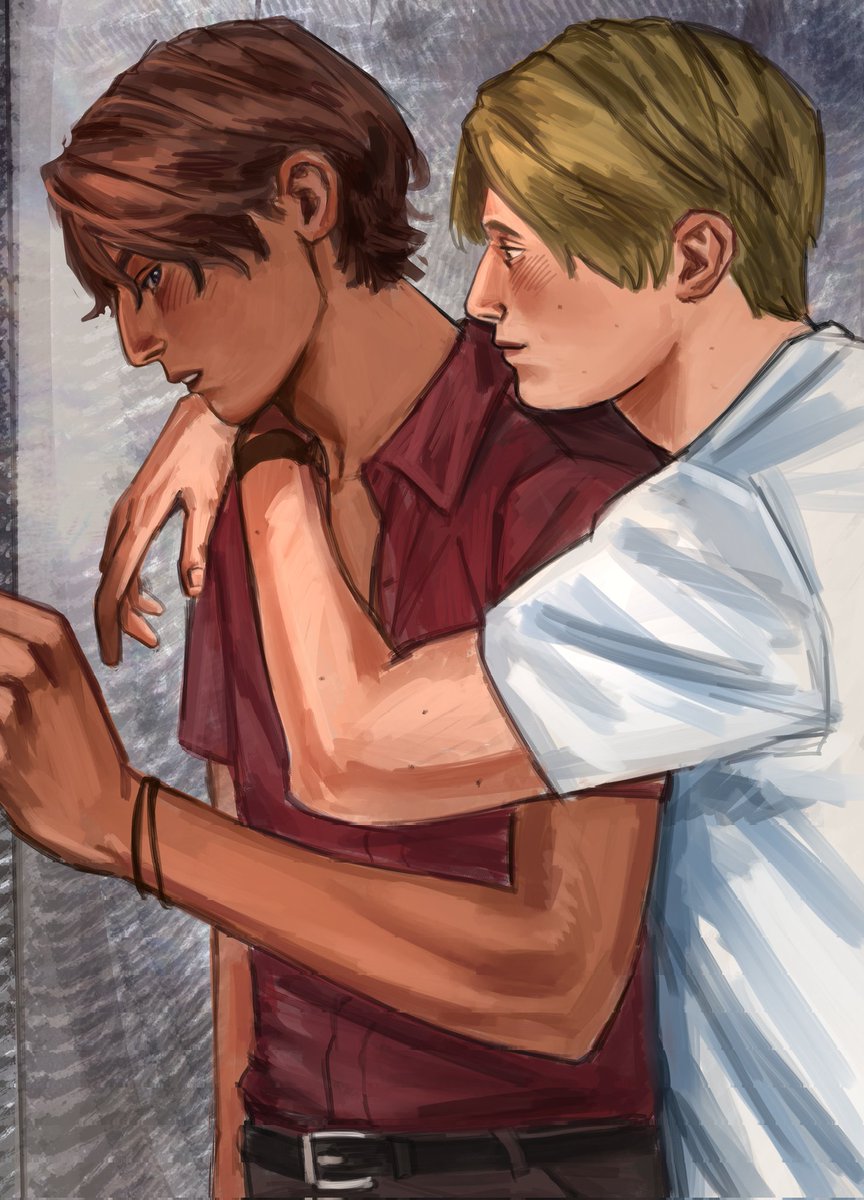 sheydi0's tweet photo. College au
#serennedy #ResidentEvilㅤ https://t.co/U3ybD3frBi