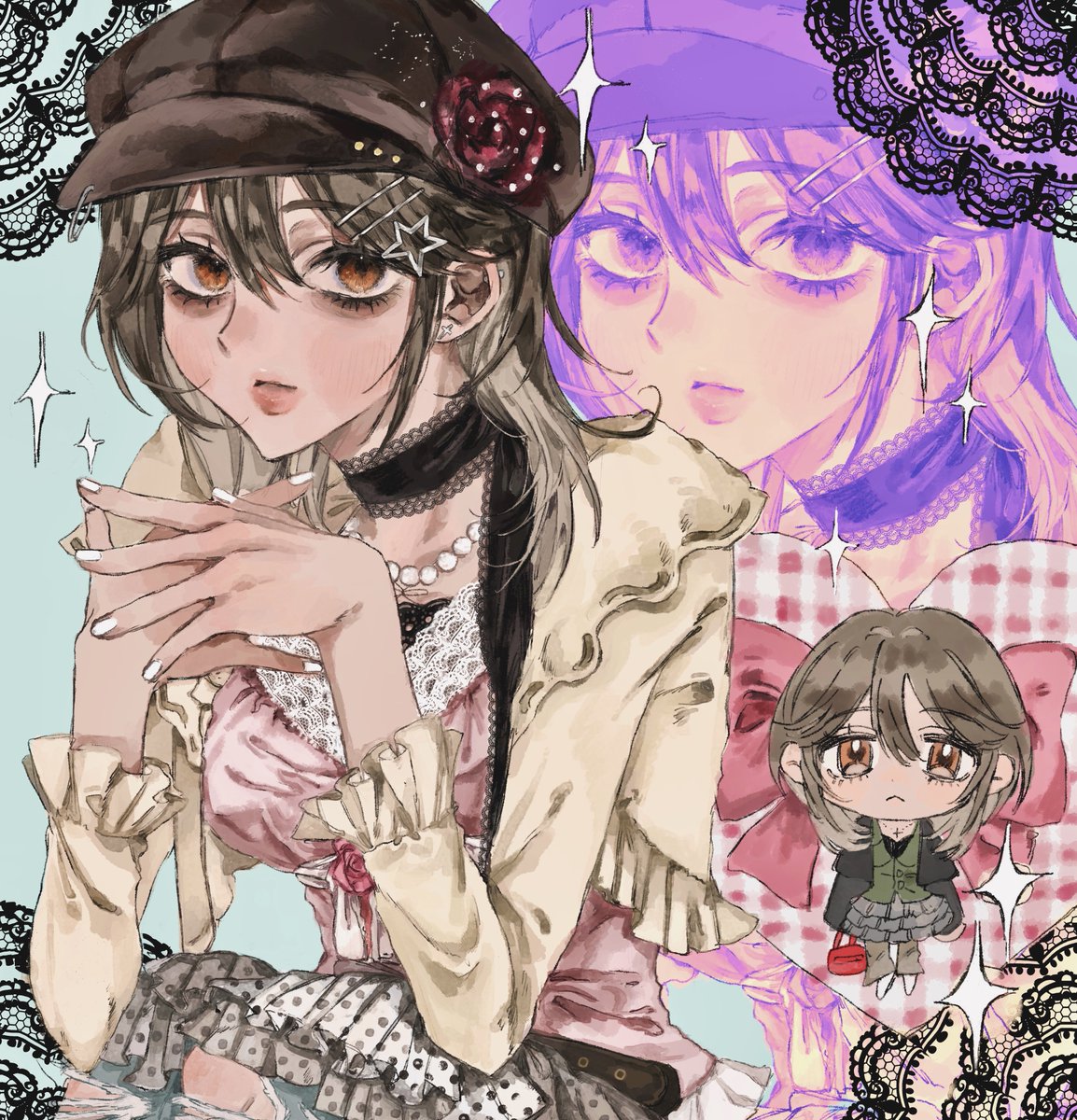 runrutama15's tweet photo. #絵描きさんと繋がりたい 
#絵柄が好みって人にフォローされたい
女の子ばっかり描いてますꈍ .̮ ꈍ.♩♩
全反応巡回させていただきます🍀*゜ https://t.co/v0j2HoBGNc