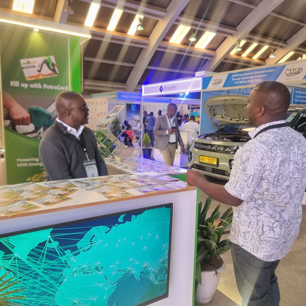 PetrotradeZW's tweet photo. Day 3 at #MineEntra2026! 🚀

Meaningful engagements, valuable connections, and a continued commitment to powering Zimbabwe’s industries. Thank you to everyone who has visited the Petrotrade stand—we look forward to welcoming more visitors!

#Petrotrade #PoweringProgress https://t.co/kr3BkDWk64