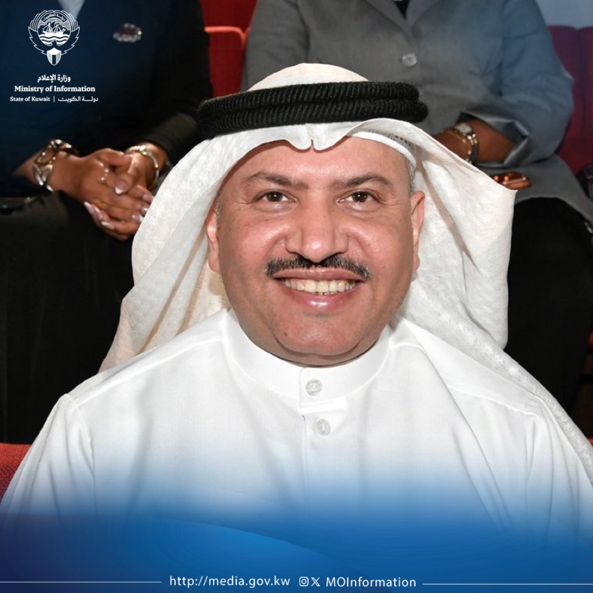 Image for the Tweet beginning: المدير العام  لـ(إذاعة الكويت)