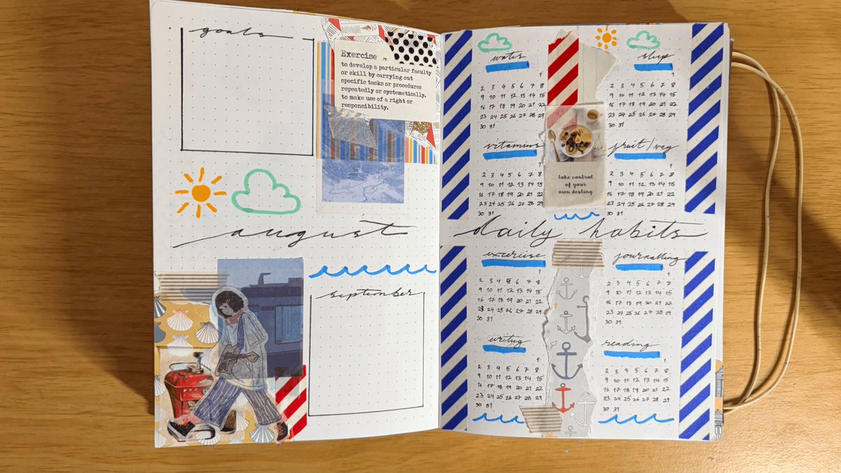Feather_Charm's tweet photo. Hey guys! If you don't already know, the latest Bullet Journal video is out now on my YouTube channel 🎉 Go check it out. The link is in my bio.

https://t.co/KfLzIZASji

#FeathersCharm #MyBulletJournalJourney #AugustBulletJournal #JournalWithMe #BulletJournal https://t.co/JzbEviSdki