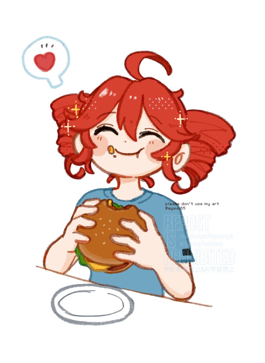 ayuuu65's tweet photo. 🍔 https://t.co/WTb9n1KYax