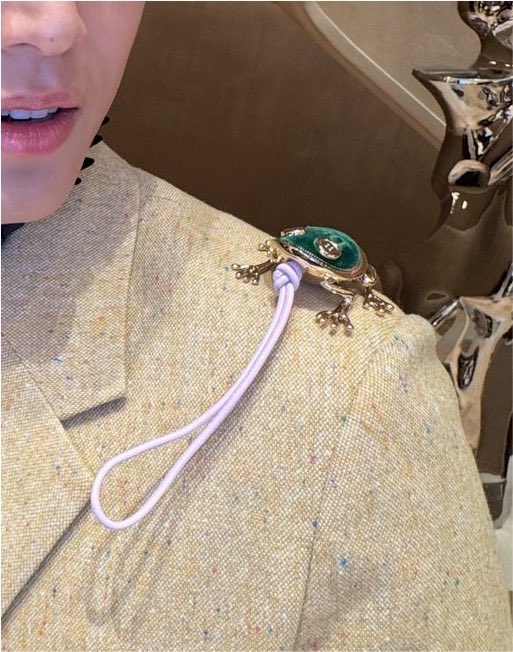 pinksquixote's tweet photo. mingyu: 💜💚 sighting tonight :p https://t.co/3tGvHgV5U9