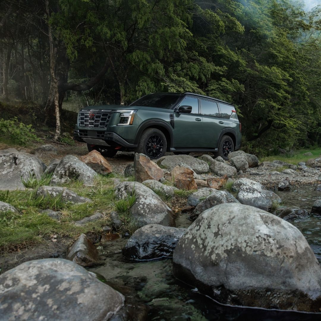 KGNissanOrem's tweet photo. Creekside weekends call for the 2026 Nissan Armada. Bring the crew and head out 🌲 https://t.co/QTDAgWCCVB