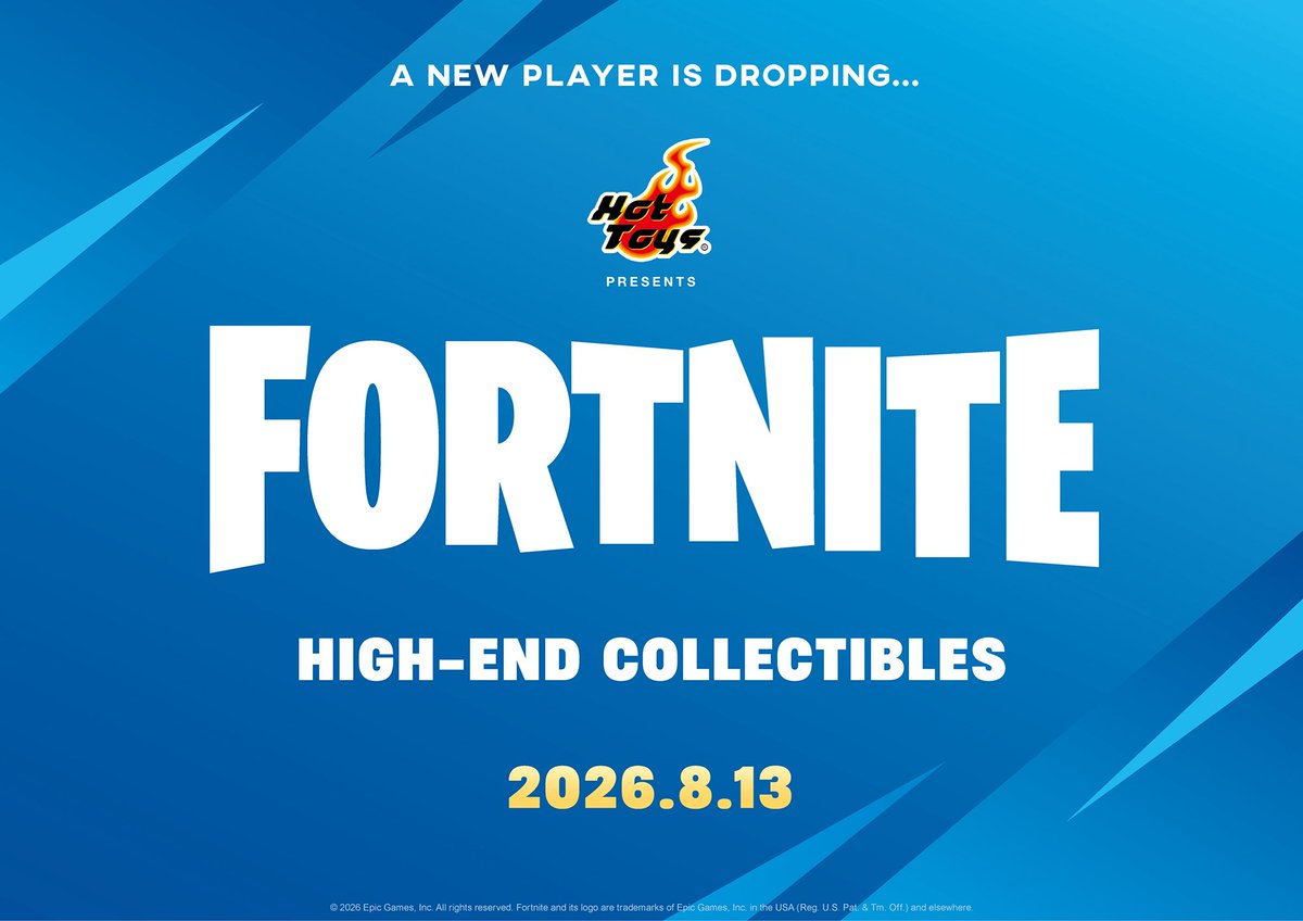 Loolo_WRLD's tweet photo. FORTNITE WILL BE GETTING HOT TOYS NEXT MONTH ‼️

This means, that there will be high-end 1:6 scale action figures of Fortnite characters very soon! https://t.co/HNoxXK7Omq