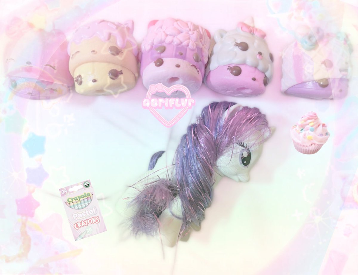 aeriflvr's tweet photo. ₊ ˚ ପ 👛🍬🛍️⊹ ♬  num noms n my little pony haul !!!  💖 🍭🦄 featuring mai mini toy collection  ʚ₍⑅ᐢ‸  ̫ ‸ᐢ₎ 💞👛

🍬 🎀 i still have a fluttershy plushie on the way !! ♡ ♪  💗 ꒰ ๑´▿｀๑ ꒱ 🌈 https://t.co/faaclQEIsV