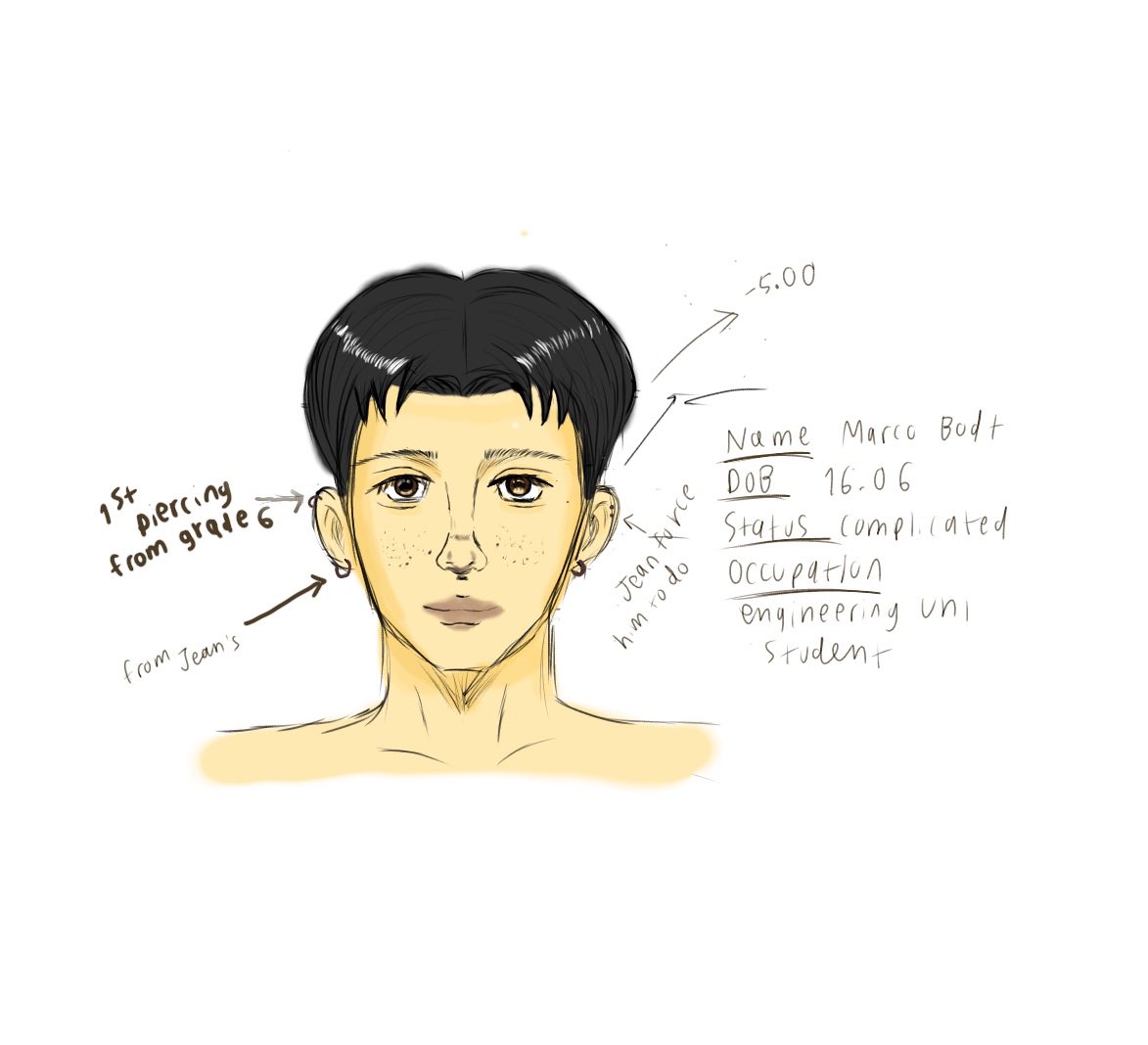 lisavious's tweet photo. ✨ Recap what I draw in July. ✨
Mostly Marco haha #snkfanart

(first month of learning how to draw in my life, never stop learning 👊🏻👊🏻) https://t.co/dD2mLvsk8u