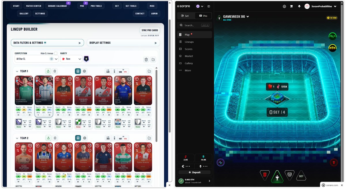 s_probabilities's tweet photo. I'm actually kind of proud of what I've created :)

I have so much more fun creating lineups.
Plus, when I'm short on time, I can use the auto builder to quickly generate lineups. https://t.co/Gp88TRamze