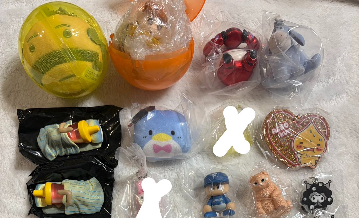 11fNagi's tweet photo. mikko ブルーロック サンリオ ズートピア ガラケー ヨッシー ジュエルペット めじるし 交換 譲渡

譲: 画像参照

求: 定価(+送料)or ヨッシー水色>>他めじるし

譲渡は
🟩は画像4から3点以上
🟦は画像4から2点以上
🟧は画像4から同数以上の抱き合わせ

交換はレート考慮お願いします
新宿手渡し優先 https://t.co/SdgQzooS6I