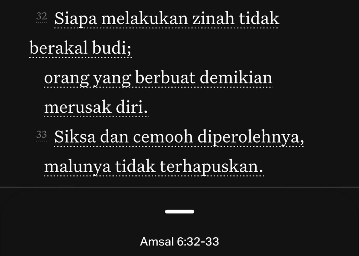 eer_n123's tweet photo. Ya Tuhan aku baru tau ada ayat Alkitab yang berbunyi seterang ini ttg bahaya berbuat zinah... 😭😭💔

Forgive me, oh Lord 😔🙏 https://t.co/LWINS3bNUN