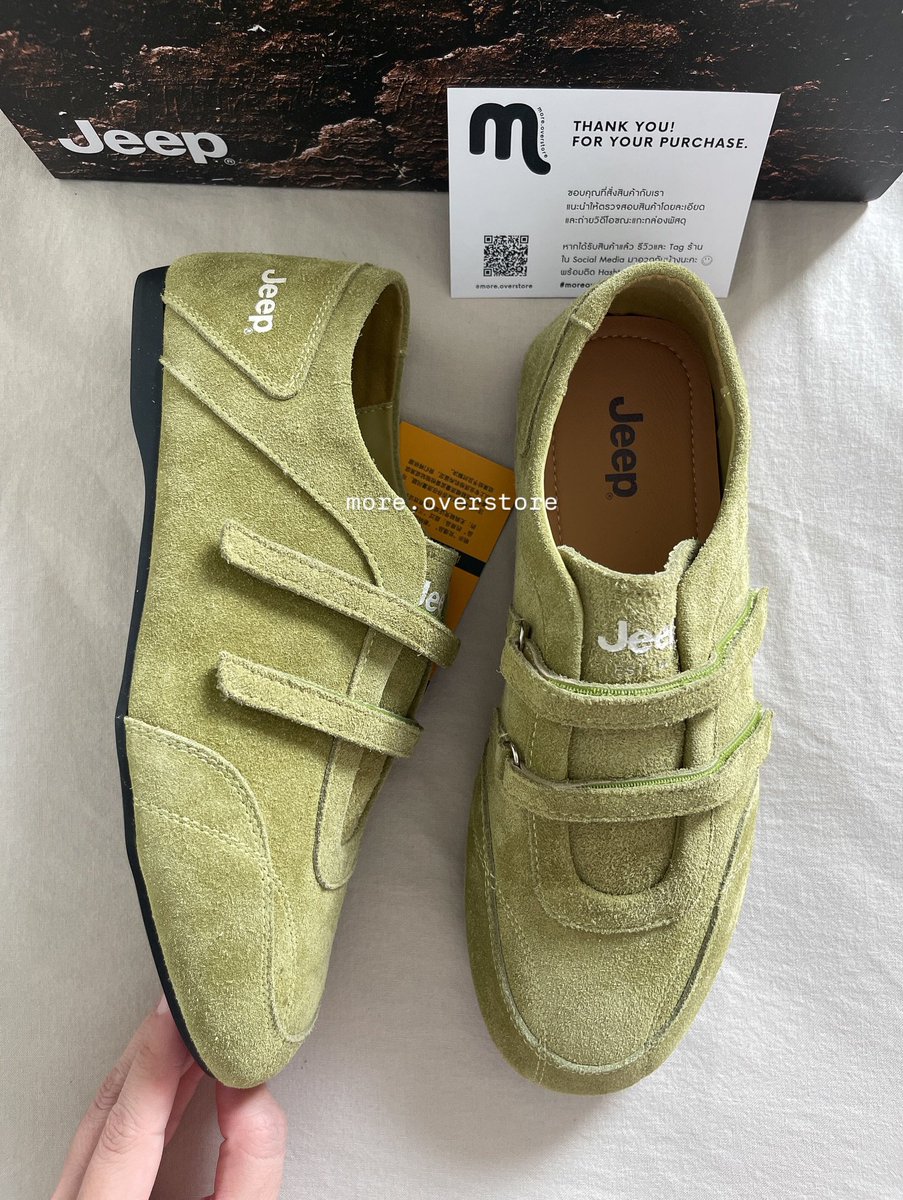 vlailuds's tweet photo. NGGAK NYANGKA sepatu jeep warna hijau matcha bisa secakep ini https://t.co/OUNb4yE4B4