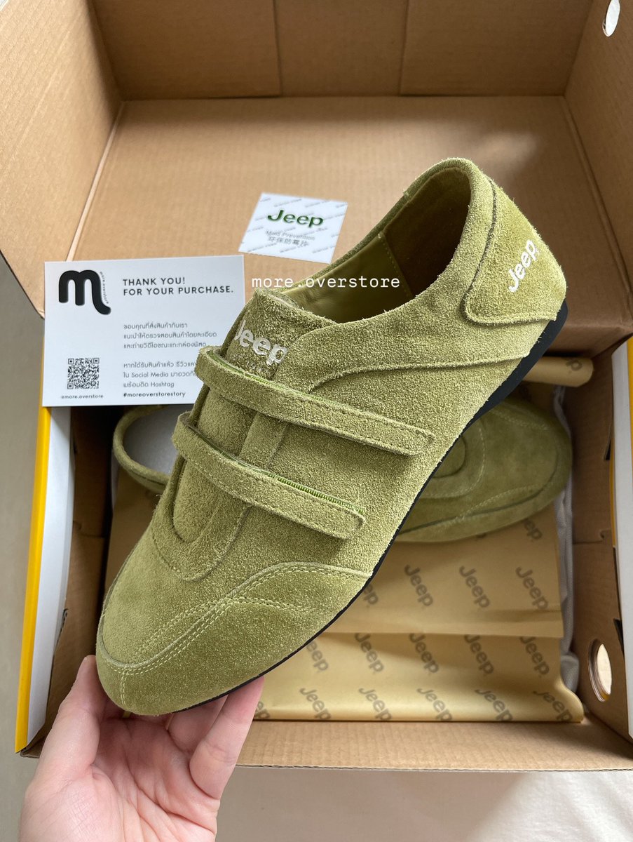 vlailuds's tweet photo. NGGAK NYANGKA sepatu jeep warna hijau matcha bisa secakep ini https://t.co/OUNb4yE4B4