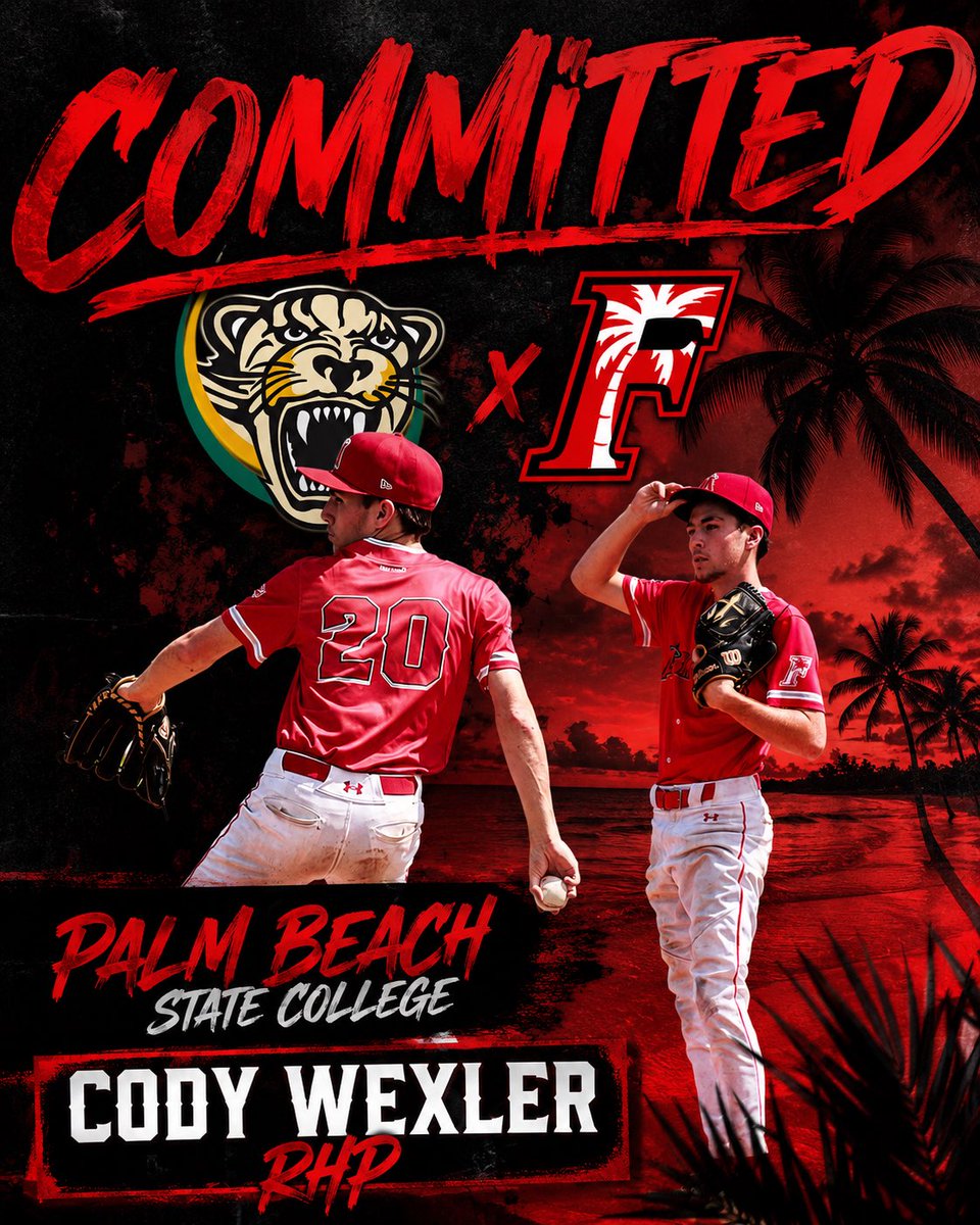 FLelitebaseball's tweet photo. 🚨 Off the Board 🚨
• Hard earned, Committed 🔒 
Congratulations to RHP Cody Wexler on his commitment to Palm Beach State College🐆🌴 
#GritSociety #FLEliteBaseball #FLElite https://t.co/iJ3VsNaEgx