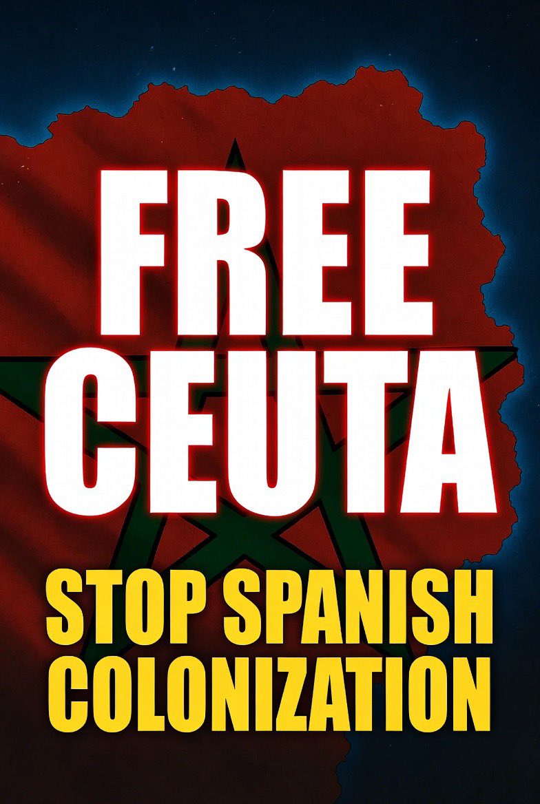 NEGANtheBest789's tweet photo. Libérez Ceuta du colonialisme espagnole … https://t.co/sk1AGIU9oB