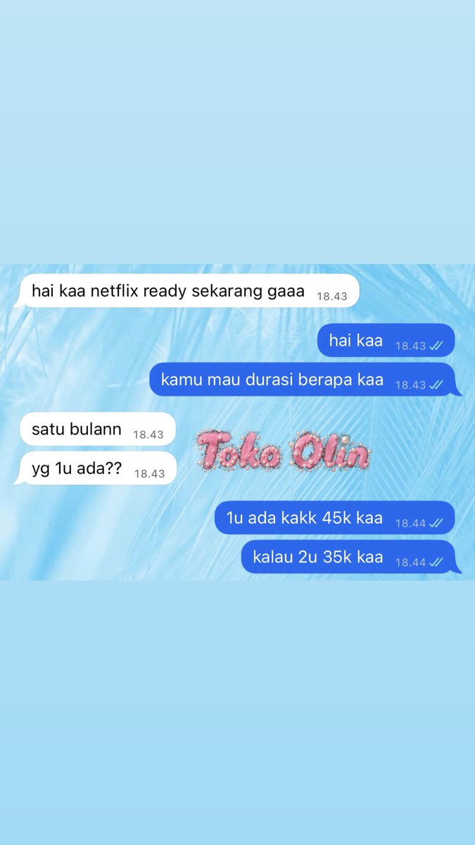 Olinichaa's tweet photo. cust netflix hari inii, efek akun utama kena susi,
yang ini sepi tayangann🥴🫶🏻 #zonauang https://t.co/iVSF2VQmV1