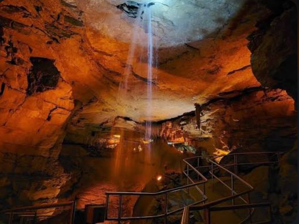 StoriesBySammi's tweet photo. They want to build an AI data center ten miles from Mammoth Cave.

The longest cave system on Earth. A UNESCO World Heritage Site. Over 400 miles of passageways, still being discovered.

This ground doesn't hold water, it swallows it. Rainwater drops straight down through sinkholes into the same channels that feed the cave.

One farmer nearby had to take out special sinkhole insurance, just from living on this land. She's counted seven sinkholes on her own property.

Now they want to build a $4.8 billion, 600 acre data center right on that ground, ten miles from the UNESCO site. Heavy construction. Its own power plant.

Research has already linked construction like this to sinkholes collapsing. Not a theory. Documented.

No environmental review required or done. Private land beats World Heritage status every time.

No one will even confirm who'd run the place. The operating company isn't registered anywhere in Kentucky. No construction start date. No public permits.

And the "safe" water system they're promising? No binding contract behind it. Just the company's own self-published paperwork.

The only thing standing in the way right now is a tiny town's one year moratorium. So the company is suing them.

A local council member already warned it'll likely take land from someone. "There's going to have to be land taken from somewhere," she said. That's not a guess. It's already happening to families in five other states right now, land seized through eminent domain for the exact same kind of AI infrastructure.

A cave that took millions of years to form. A family that might lose their land to build it. And nobody who'll even put their name on the project.

Who do you trust more to protect a cave that took millions of years to form? A small town that just found out what was coming, or a company that won't even say who'd run the place? 

#DemsUnited