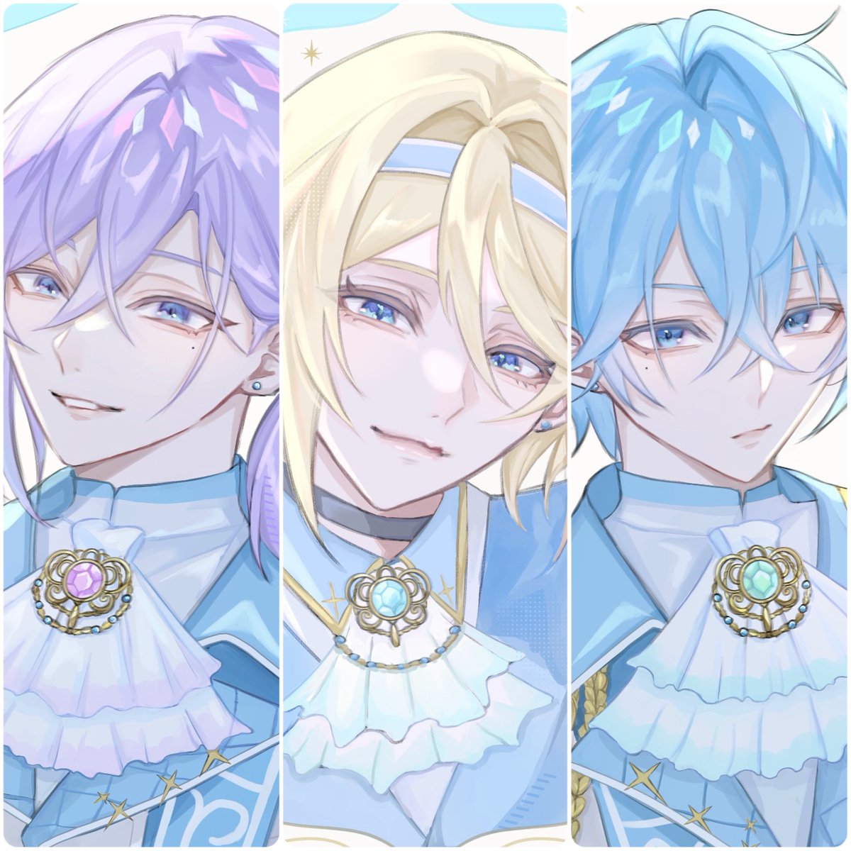 watagashi__x's tweet photo. .𖥔 ݁ Midveil⟡ ⋆.
全員描けて大満足です
#スパリクファンアート https://t.co/wtn2cFabaJ