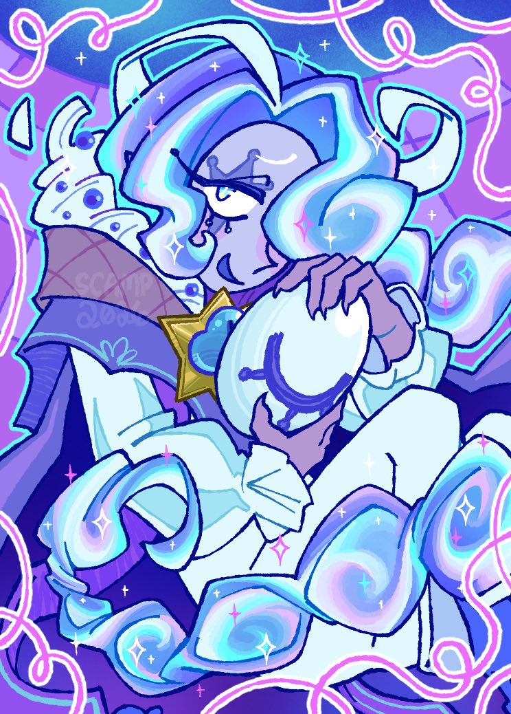 scramblestew's tweet photo. Helloooo Headmaster!
#cookierunkingdom #shadowmilkcookie https://t.co/x0ZppBMnO9