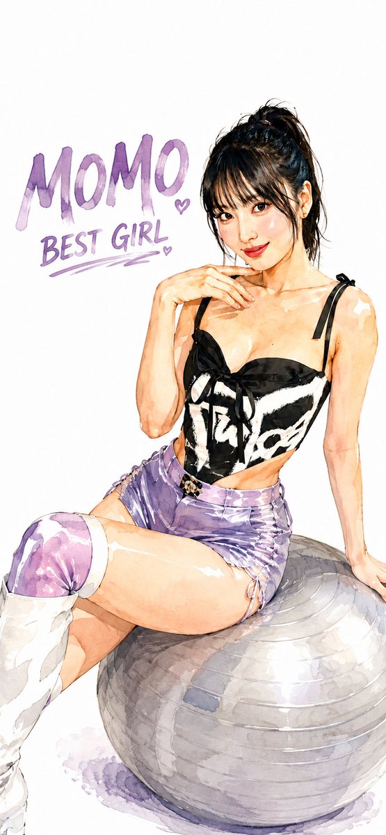 thomaskreena's tweet photo. @godmitzu Manifesting a cool and sexy Momo concept like this. 🩷🔥 
#momoart https://t.co/0ygG6fY7bP