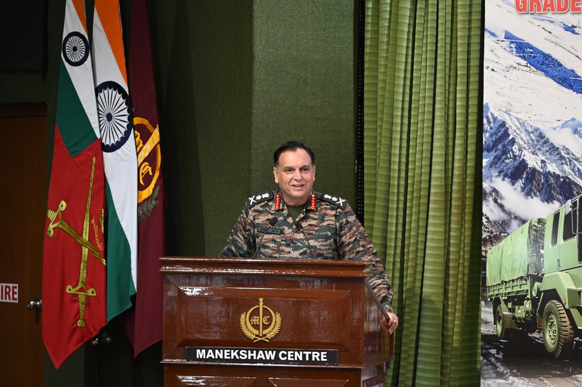 adgpi's tweet photo. #GeneralDhirajSeth, #COAS, today launched Xtreme Weather Grade (XWG) Diesel, an indigenous innovation developed jointly by the Indian Army and Oil Marketing Companies. Designed for reliable performance in extreme cold, the specialised fuel remains effective at temperatures as low as Minus 42°C, preventing fuel waxing and gelling to ensure enhanced mobility, safety and operational readiness of combat and logistics vehicles in high-altitude terrain.

Compliant with BS-VI and IS 1460:2025 standards, XWG Diesel is fully compatible with the Indian Army's existing vehicle fleet, requiring no engine modifications or re-homologation. Beyond strengthening operational capability in extreme climatic conditions, the technology also offers significant civilian applications in high-altitude and severe winter regions, marking another important milestone in indigenous innovation and advancing the vision of #AtmanirbharBharat.

#IndianArmy 
#XWGDiesel 
#HighAltitude 
#NationFirst 

@DefenceMinIndia
@SpokespersonMoD
@PetroleumMin
