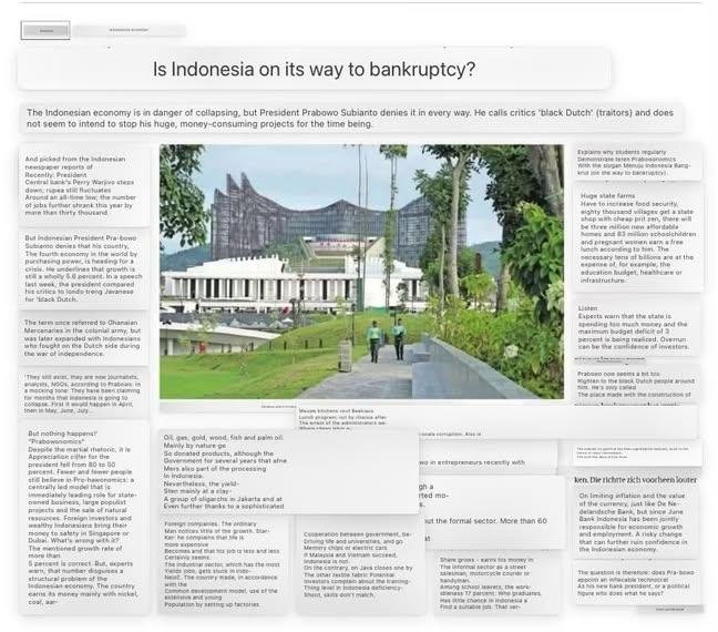 glxssie's tweet photo. Negara kita, Indonesia, masuk koran Belanda. Katanya akan menuju kebangkrutan.

Menurut kalian gimana masa depan Indonesia? Suram atau terang atau biasa2 aja? https://t.co/Heoh5l4TS0