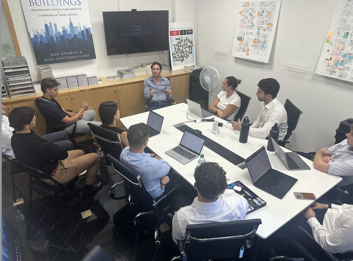 realEstateTrent's tweet photo. One of my favorite things to do is speak candidly with the next generation of people entering the real estate business.

Last week was another example, as I had the honor of speaking with a group of interns here in New York City.

Here are some of the things we discussed: https://t.co/g30wWJ0a1u