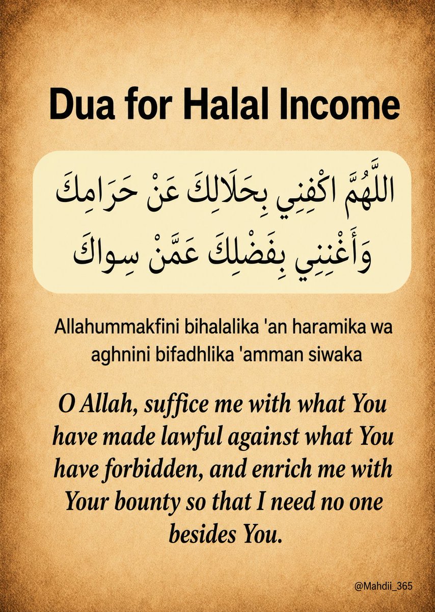 Mahdii_365's tweet photo. Du'a halal income: https://t.co/bnauqwaHsT
