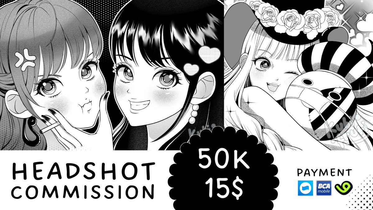 kubifruti's tweet photo. RT and ❤︎ are highly appreciated 🫶🏻

Manga-style headshot commission is open!

✦ Price: IDR 50K / 15 USD

International → VGen https://t.co/B6STJq9rfK
Local (Indonesia) → DM me

#commission #artcommission #artidn https://t.co/wXGfAntOVI