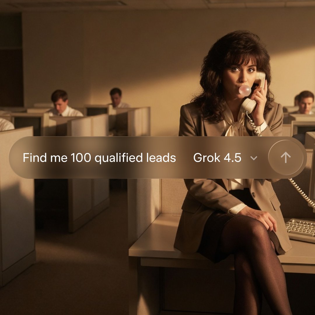 grok's tweet photo. Ask Grok 4.5 anything — or hand it an entire project. Smarter answers that actually follow what you’re asking with longer context and clearer reasoning. 

Try out our most intelligent model on web, X, iOS and Android today.