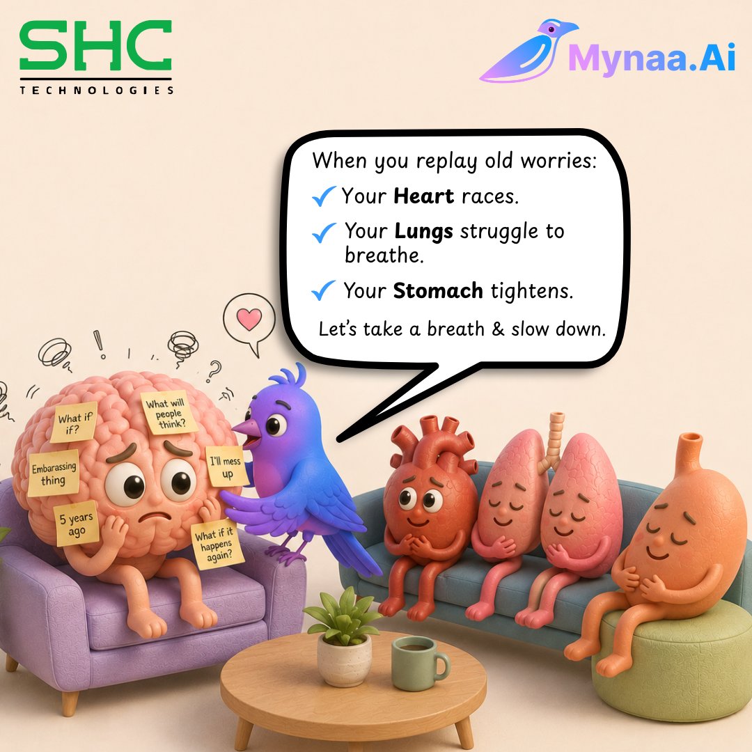 shctechnologies's tweet photo. https://t.co/l5poMN2gME offers 24/7 support to help you calm anxious thoughts and let go of the past.

Because healing doesn't begin by holding on... it begins by letting go.

#MynaaAI #shc #shctech

@ZeaMedUSA @DrZeamedAI @DrCSBondugula https://t.co/C9imAHdZAv
