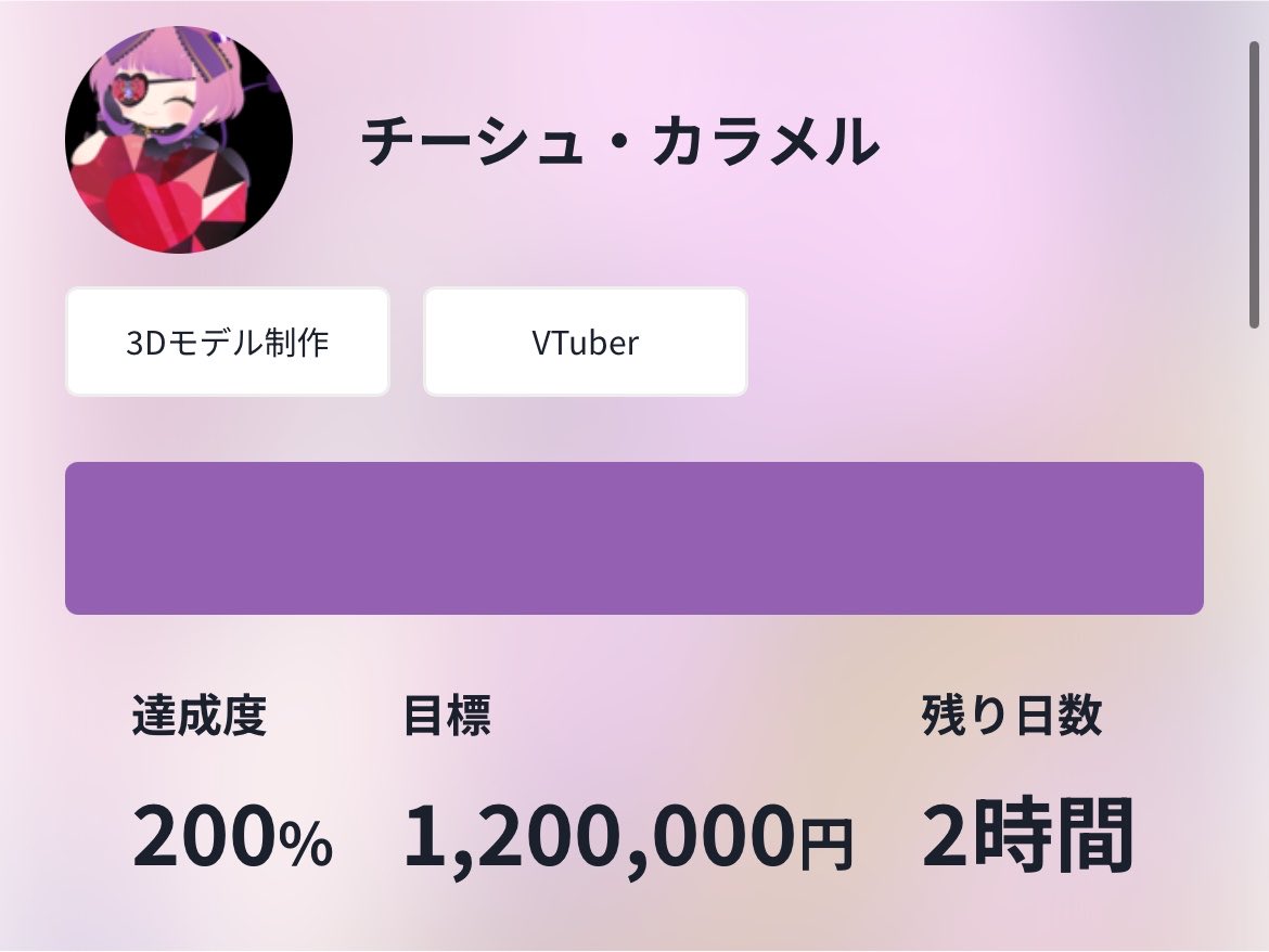 Cheeshu_Caramel's tweet photo. え、ええええ！！！！！！
配信前だよお！！？！！！？
200%達成、愛がとございます！！！！！😭😭😭😭やったーーーー！！！！！！！ https://t.co/yaaSn4geCi