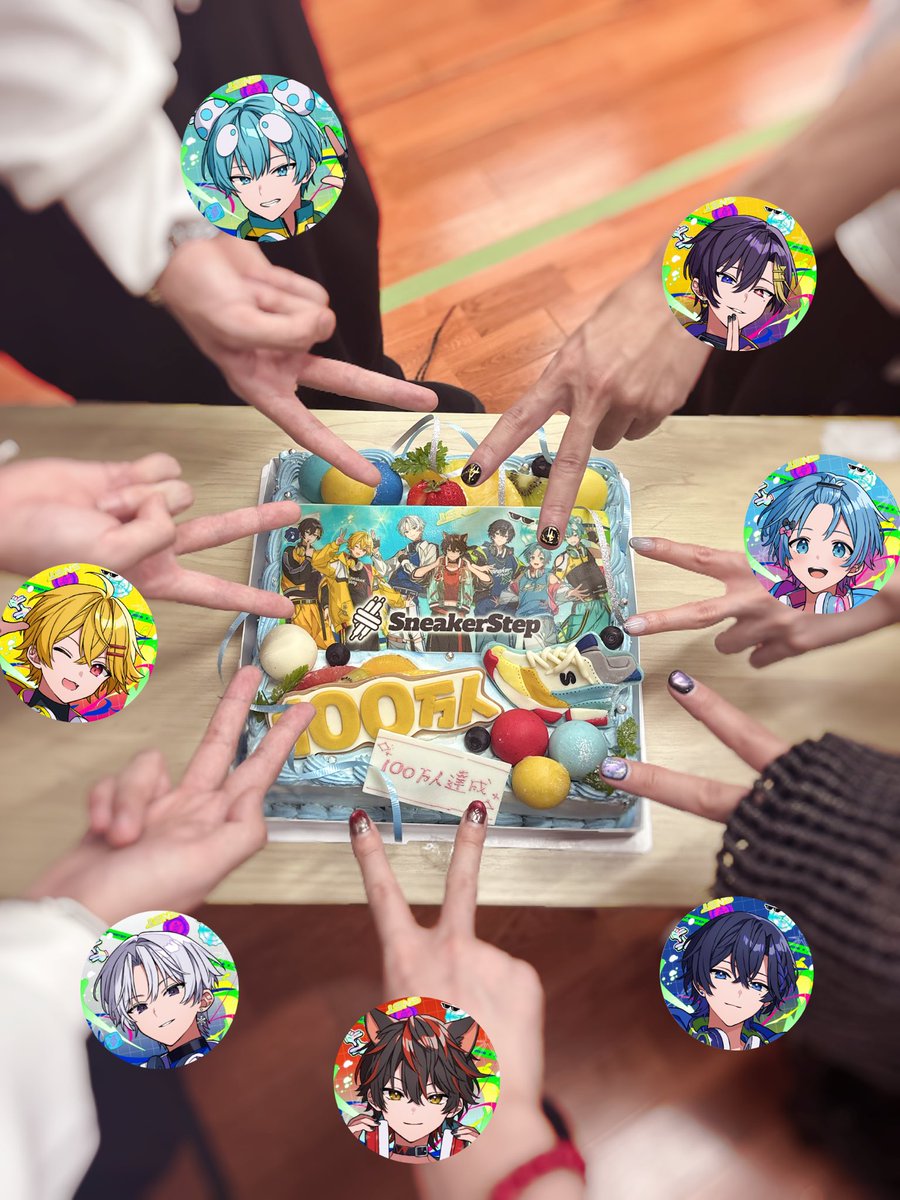 _Raokun_'s tweet photo. ◤ すにすて-𝐒𝐧𝐞𝐚𝐤𝐞𝐫 𝐒𝐭𝐞𝐩- ◢

チャンネル登録者数100万人達成
本当に、本当に、ありがとう！

デビューした頃は不安だらけで
愛してもらえるかここにいていいか
怖かったし7人でたくさん悩んだ

でも、ちゃんと見てくれる君がいた

みんな大好きだ　さんきゅな https://t.co/DTXzFYWClK