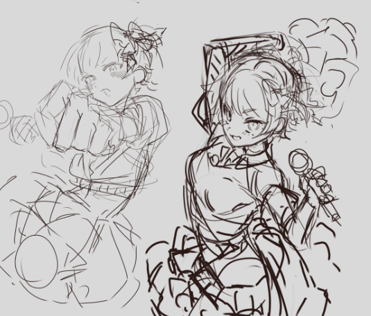 Dim0_00's tweet photo. 今日描いてたジョジョと創作のらくがき https://t.co/8Kxbg6ZLeh