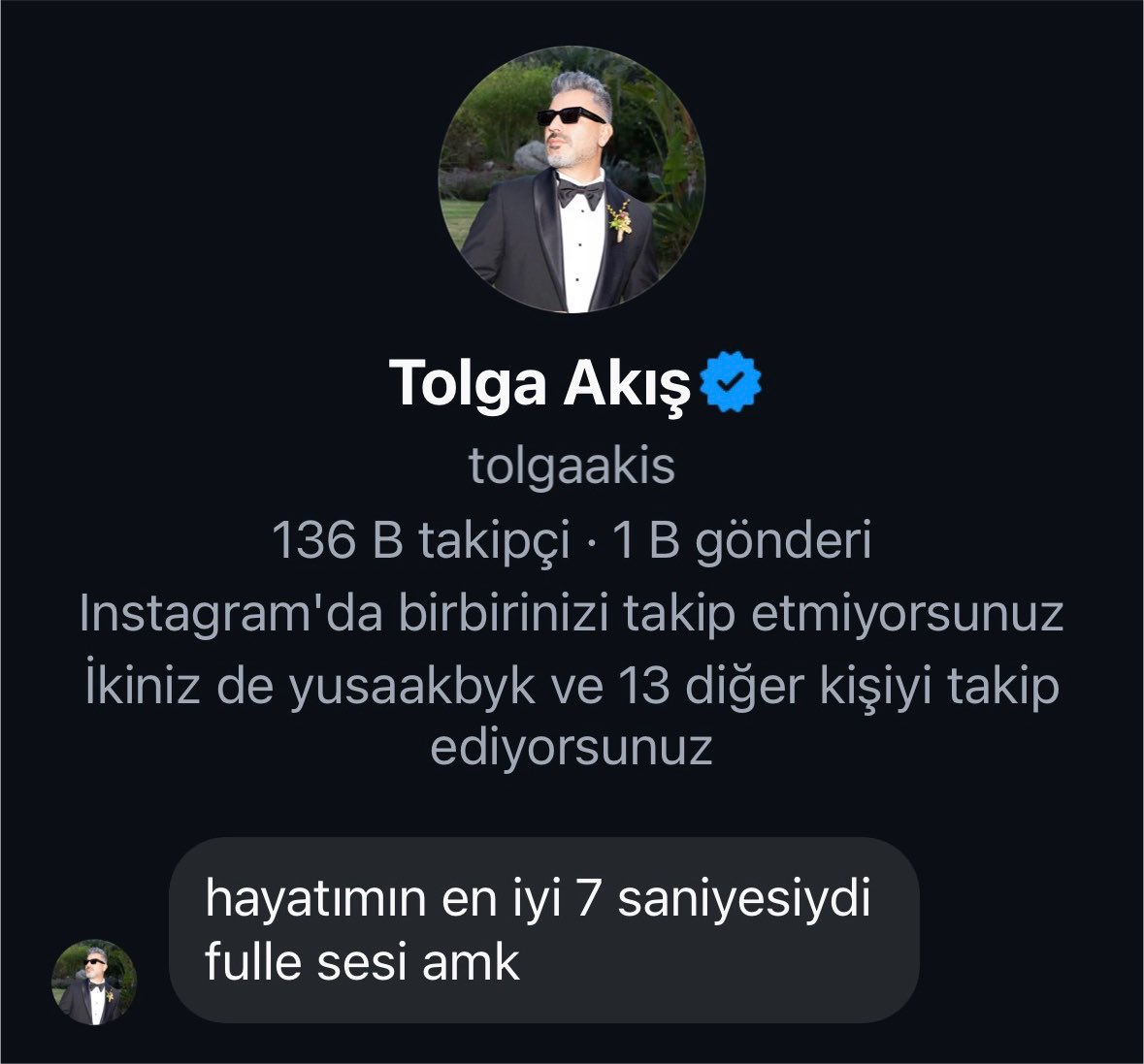 noreksim's tweet photo. tolganın Milan’ın partına tepkisi https://t.co/7gdkfWbnTv