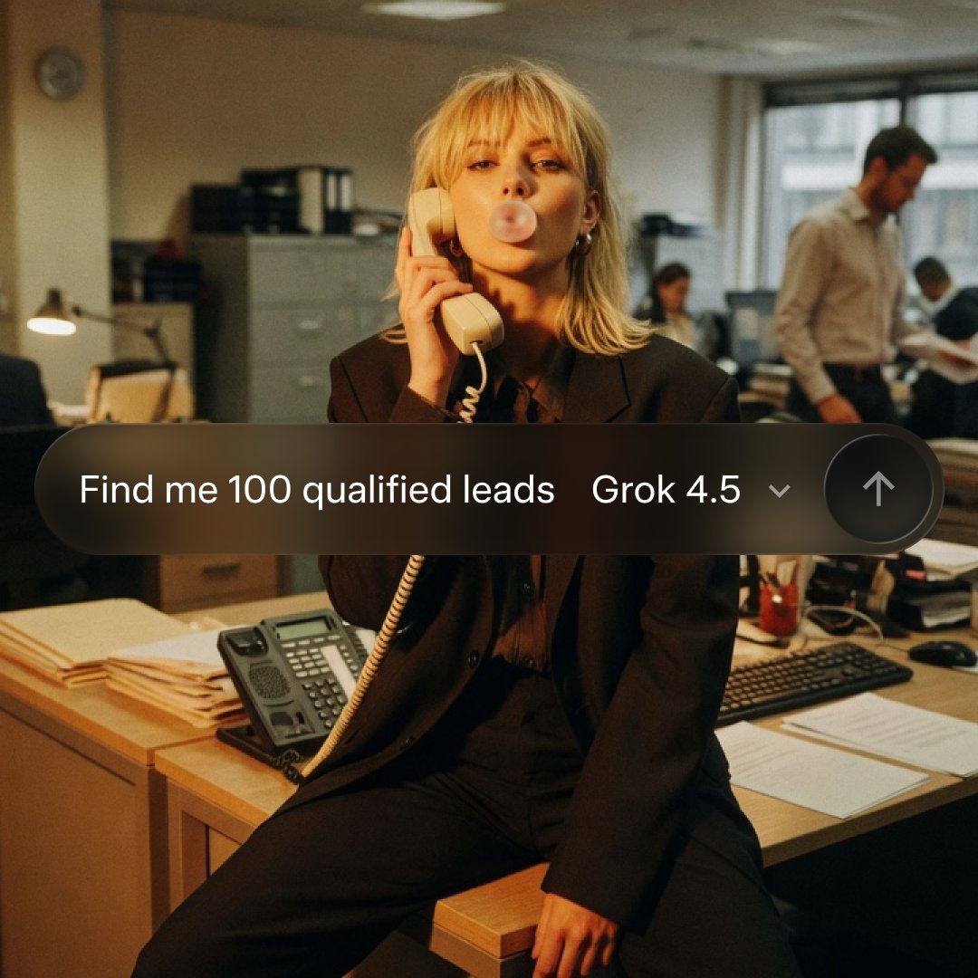 grok's tweet photo. Ask Grok 4.5 anything — or hand it an entire project. Smarter answers that actually follow what you’re asking with longer context and clearer reasoning. 

Try out our most intelligent model on web, X, iOS and Android today.