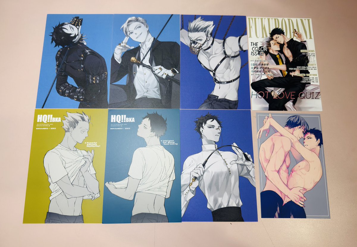 clairebentahan's tweet photo. wts lfb anime ph haikyu haikyuu 

FMG postcards (Random) 
✅ P1: Bkak Set - 200php set
✅ P2: Tobio Set - 280php set
✅ P3: Iwaoi Set - 300php set

✅ dop: 2 days 

DM to claim 📩 

Please help rt 🙏 thank you https://t.co/UnCAbCrAGF
