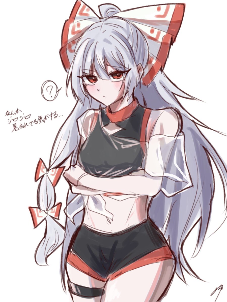 xbnGfE9vTFGSArB's tweet photo. 衝動描き
水着妹紅良きかな https://t.co/kypV3m3shj