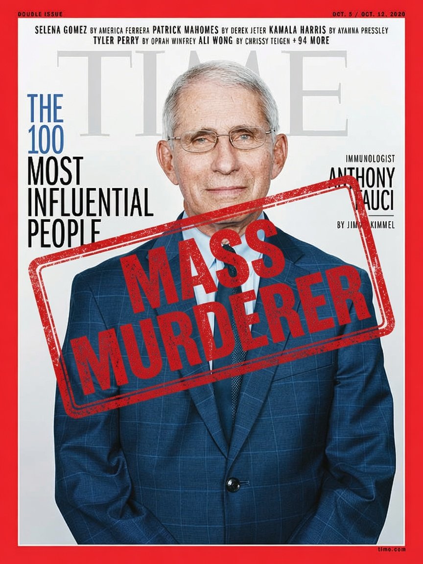 SaltyGoat17's tweet photo. Should TIME update their cover of Fauci? https://t.co/O5nq26wUTp