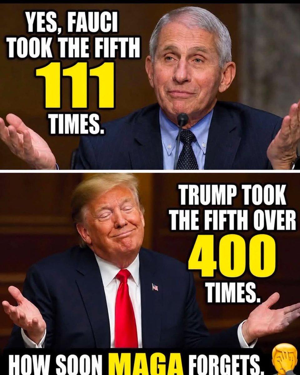HungryTrucker's tweet photo. I'm old enough to remember when Fauci worked from Trump and Trump called himself the father of the vaccines https://t.co/ecREyiFmE2