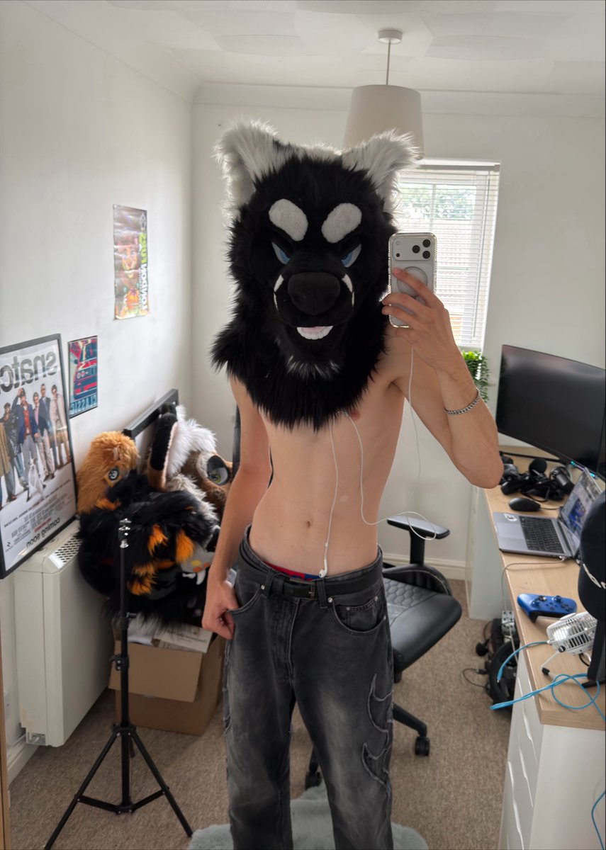 Fennwolfy's tweet photo. #fursuitfriday :3 https://t.co/JNzgzosp4m