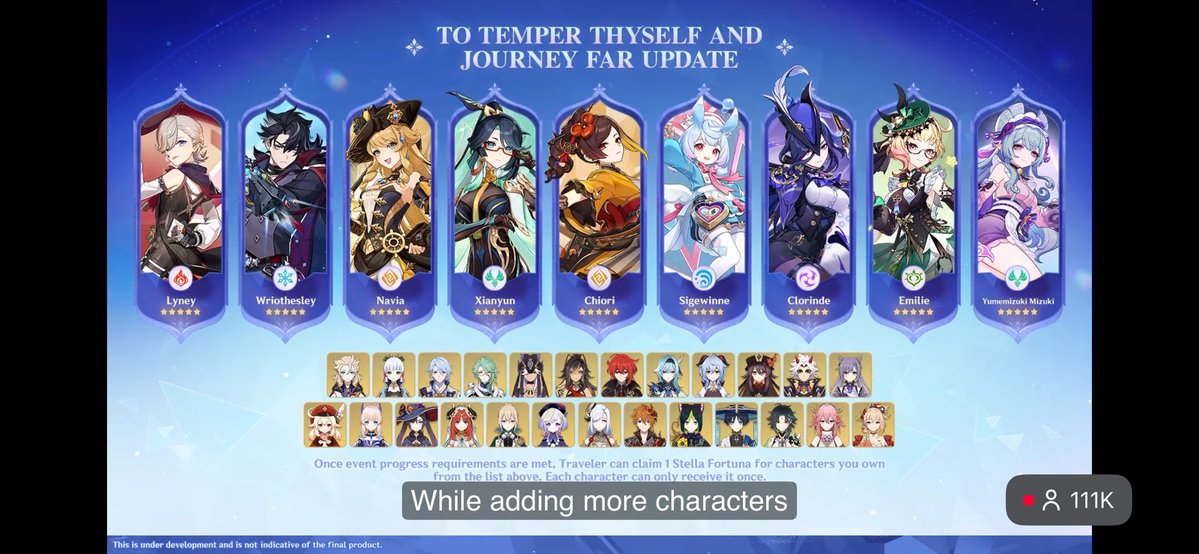 Genshin__Update's tweet photo. To Temper Thyself and Journey Far Update 
#GenshinImpact #原神 #원신 https://t.co/GYFlwuvses