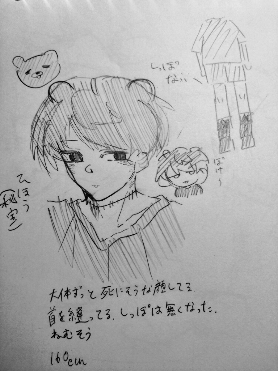 ramu_0827_'s tweet photo. ぬいぐるみ擬人化oc https://t.co/QezEcI6RSc