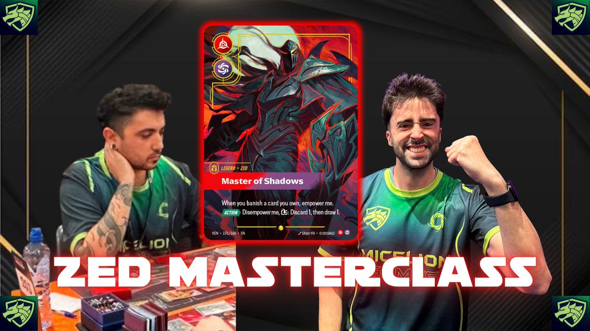 xTacio_'s tweet photo. You asked for it and you will get it! 

We just released our guide about Zed! The deck I've been playing with @Mateoquest on stream the last few weeks!

FYI: THIS IS MIRACLE VERSION, NOT MIDRANGE https://t.co/dlPwvG95Fg