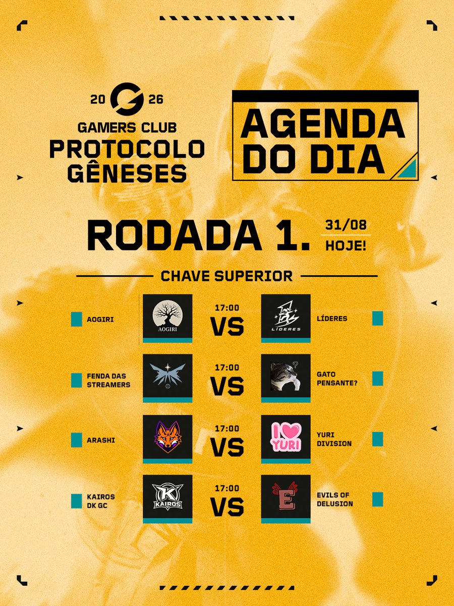 GamersClubVAL's tweet photo. Hoje começa o Last Chance Qualifier do #VCTGameChangers! 🔥🇧🇷

A partir das 17h, teremos as 4 MD3s que abrem o nosso LCQ. Logo em seguida, os 4 times vencedores se enfrentam valendo a classificação para a Etapa Final. 

#VCTGameChangers https://t.co/sjWz84zbv6